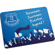 Personalised Everton FC Legend Mouse Mat