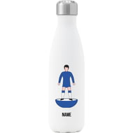 Personalised Leicester City Player Figure Insulated Water Bottle - 500ml - White
