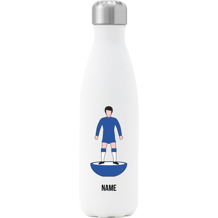 Personalised Leicester City Player Figure Insulated Water Bottle - 500ml - White
