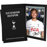 Personalised Tottenham Hotspur FC Alli Autograph Player Photo Folder