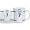 Personalised Bolton Wanderers FC Shirt Mug & Coaster Set