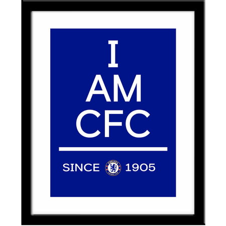 Personalised Chelsea FC I Am Framed Print
