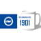 Personalised Brighton & Hove Albion FC 100 Percent Mug