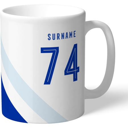 Personalised Brighton & Hove Albion FC Stripe Mug