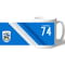 Personalised Huddersfield Town AFC Stripe Mug