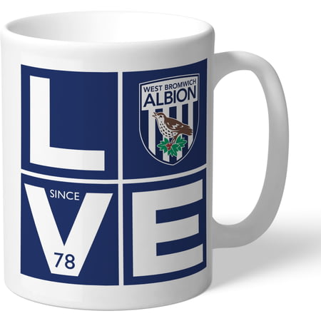 Personalised West Bromwich Albion Love Mug