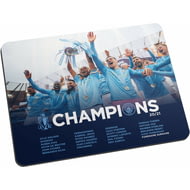 Personalised Manchester City FC Premier League Champions 2021 Team Photo Mouse Mat