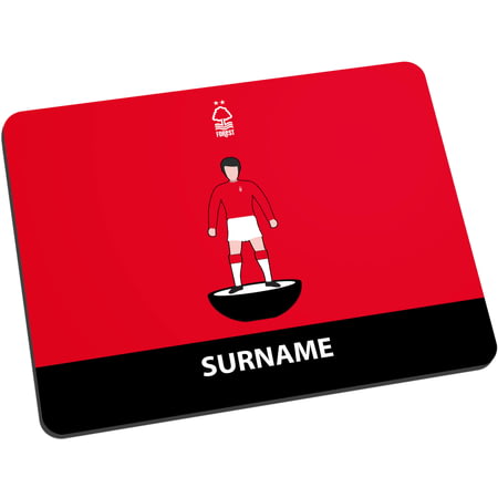 Personalised Nottingham Forest FC Player Figure Mouse Mat