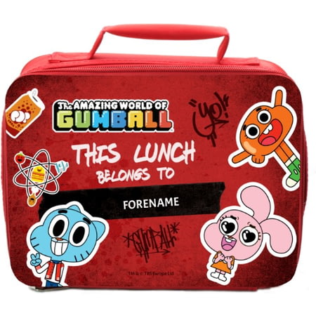 Personalised Gumball Yearbook Insulated Lunch Bag