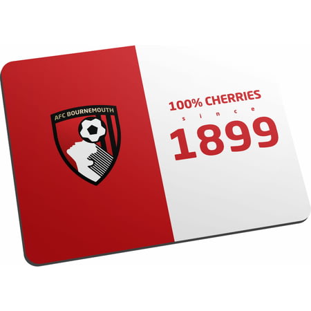 Personalised AFC Bournemouth 100 Percent Mouse Mat