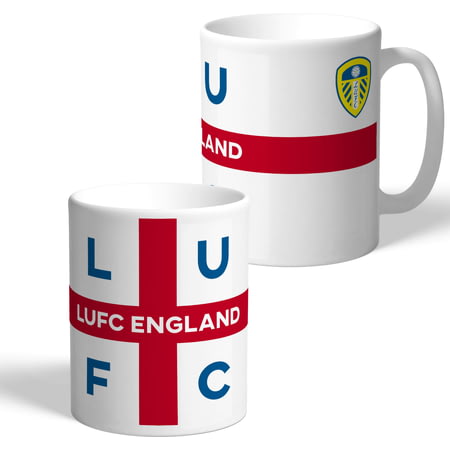 Personalised Leeds United FC England Supporters Club Mug