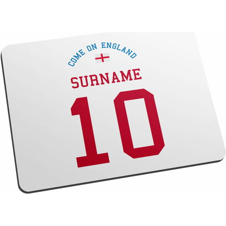Personalised Come On England Mouse Mat