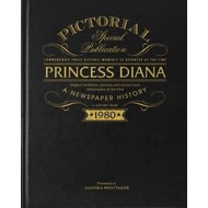 Personalised Princess Diana Pictorial Edition Newspaper Book - Leather Cover