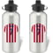 Personalised Stoke City FC Shirt Aluminium Sports Water Bottle