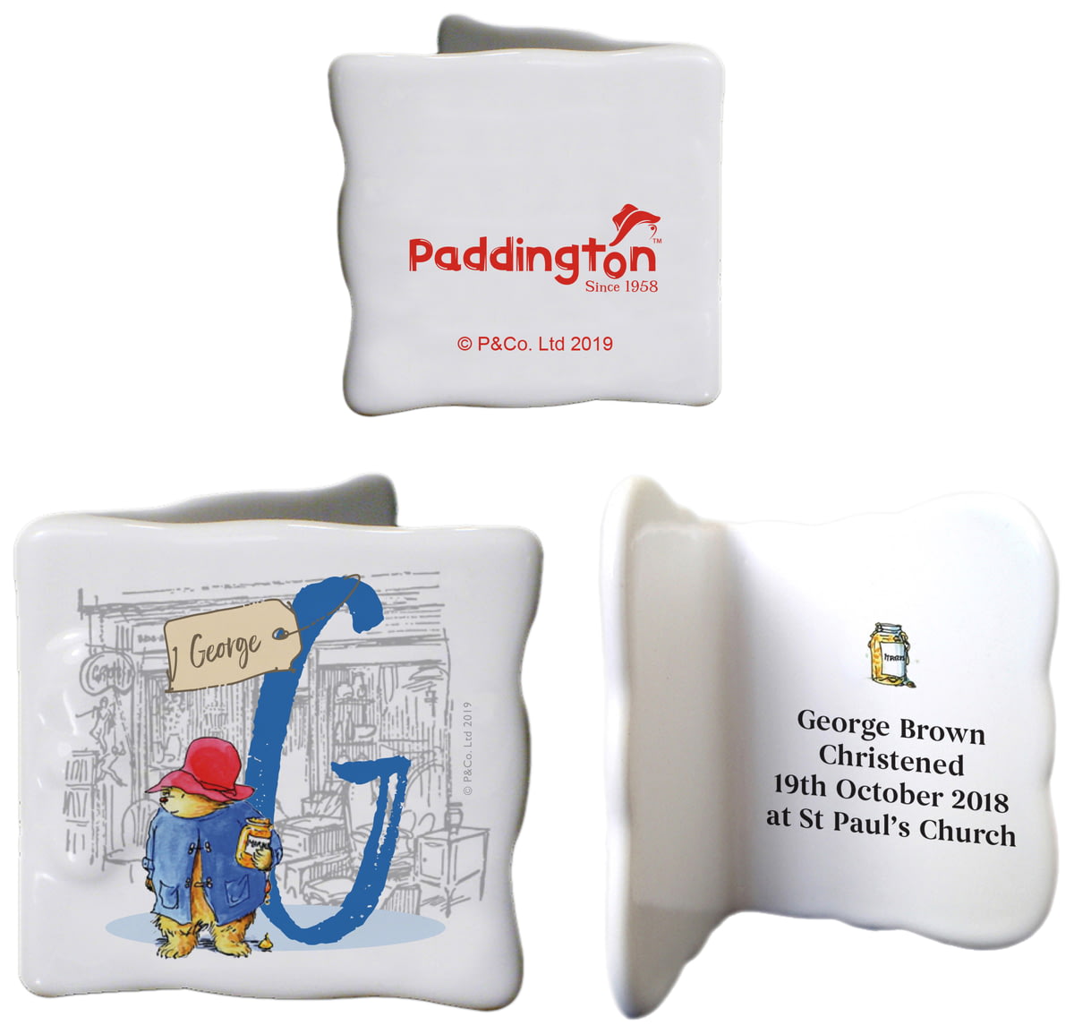 personalised paddington bear