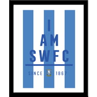 Personalised Sheffield Wednesday I Am Framed Print