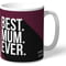 Personalised Burnley FC Best Mum Ever Mug