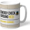 Personalised Hebburn Town FC Energy Check Ground Street Sign Mug