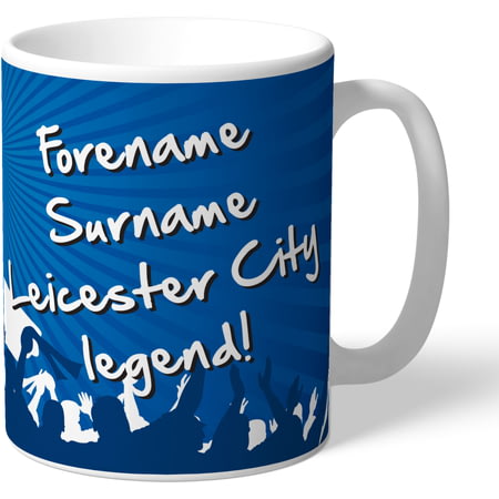 Personalised Leicester City FC Legend Mug