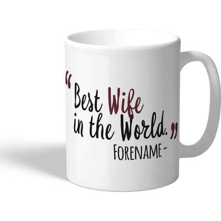 Personalised West Ham United Best Wife In The World Mug