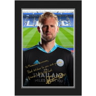 Personalised Leicester City FC Schmeichel Autograph Player Photo Folder