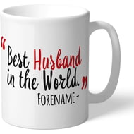 Personalised AFC Bournemouth Best Husband In The World Mug