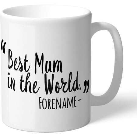 Personalised Derby County Best Mum In The World Mug