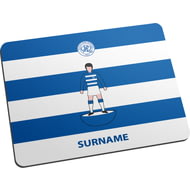 Personalised Queens Park Rangers FC Player Figure Mouse Mat
