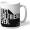 Personalised Swansea City Best Girlfriend Ever Mug