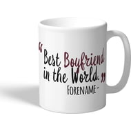 Personalised West Ham United Best Boyfriend In The World Mug