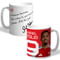 Personalised Arsenal FC Gabriel Jesus Autograph Player Photo 11oz Ceramic Mug