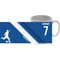 Personalised Reading Colour Stripe Ceramic Mug