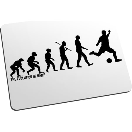 Personalised Football Player Evolution Mouse Mat for Swansea City fans