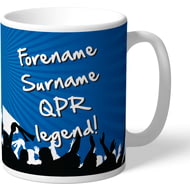 Personalised Queens Park Rangers FC Legend Mug