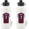 Personalised Aston Villa FC Shirt Aluminium Sports Water Bottle