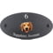 Personalised Golden Retriever Dog Motif Oval Slate House Sign Plaque 25x13cm