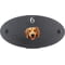 Personalised Golden Retriever Dog Motif Oval Slate House Sign Plaque 25x13cm