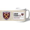 Personalised West Ham United London Stadium Street Sign 11oz Ceramic Mug