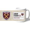 Personalised West Ham United FC London Stadium Street Sign Mug