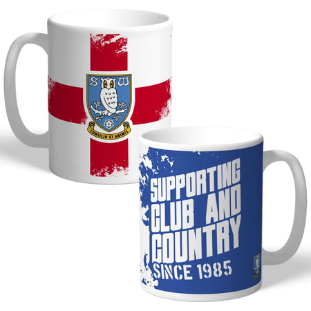 Personalised Sheffield Wednesday FC Club And Country Mug