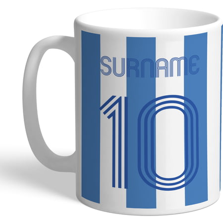 Personalised Sheffield Wednesday Retro Shirt Mug