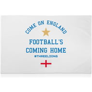 Personalised Come On England 8ft X 5ft Banner