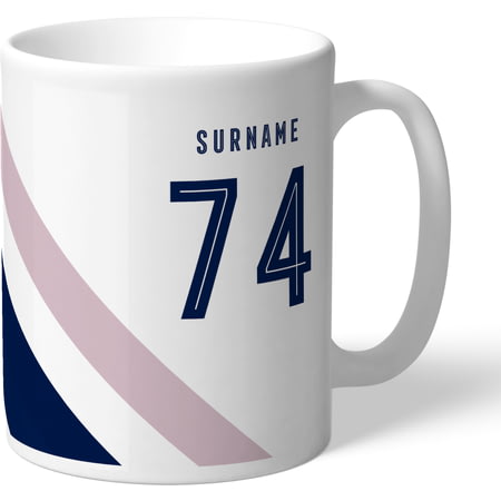 Personalised Tottenham Hotspur FC Stripe Mug