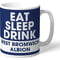 Personalised West Bromwich Albion FC Eat Sleep Drink Mug