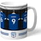 Personalised Cardiff City Dressing Room Shirts Mug