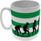 Personalised Football Player Evolution 11oz Ceramic Mug for Celtic fans