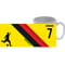 Personalised Watford Colour Stripe Ceramic Mug