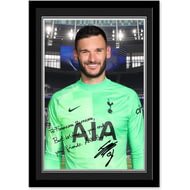 Personalised Tottenham Hotspur FC Hugo Lloris Autograph A4 Framed Player Photo