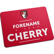 Personalised AFC Bournemouth True Mouse Mat