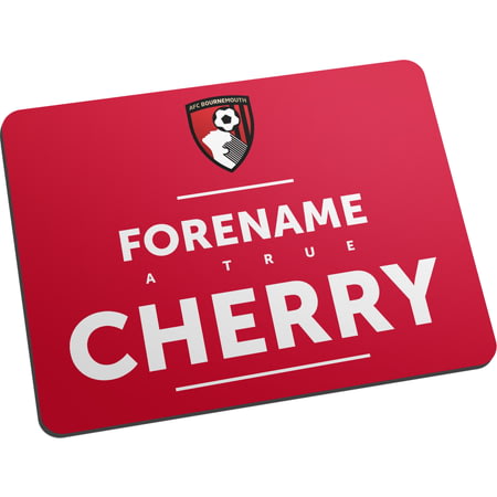 Personalised AFC Bournemouth True Mouse Mat